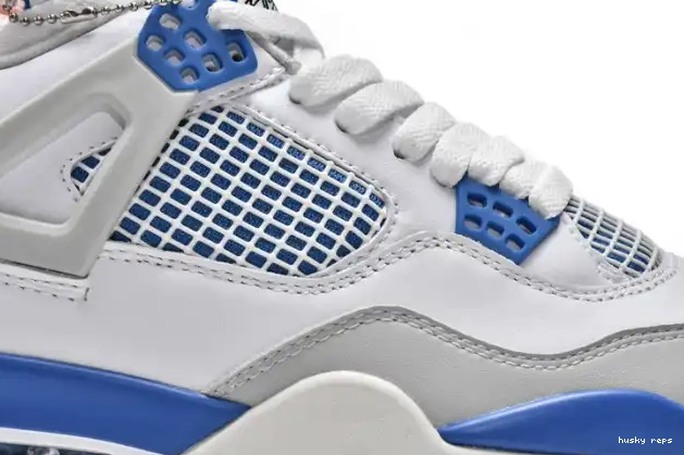 Rep Husky Jordan Military 308497-105 4 (2012) Blue Retro Air 0612